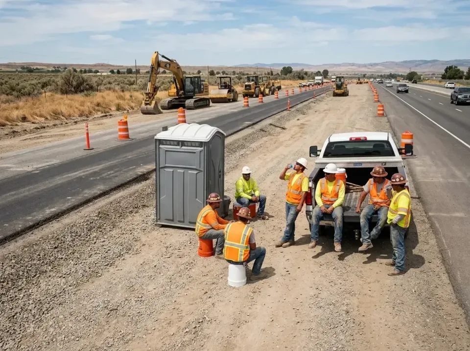 highway-road-construction-crew-007 — frequently asked questions, Porta Potty and Restroom Rentals in Belmond, IA